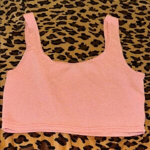 PrettyLittleThing Shimmering Pink Top